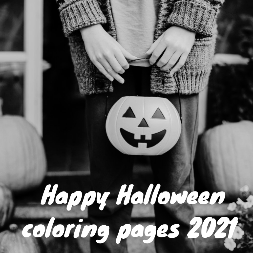 Halloween printable coloring pages