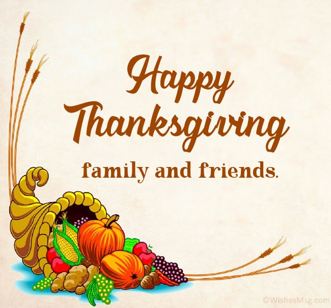 Happy Thanksgiving Wishes Messages 