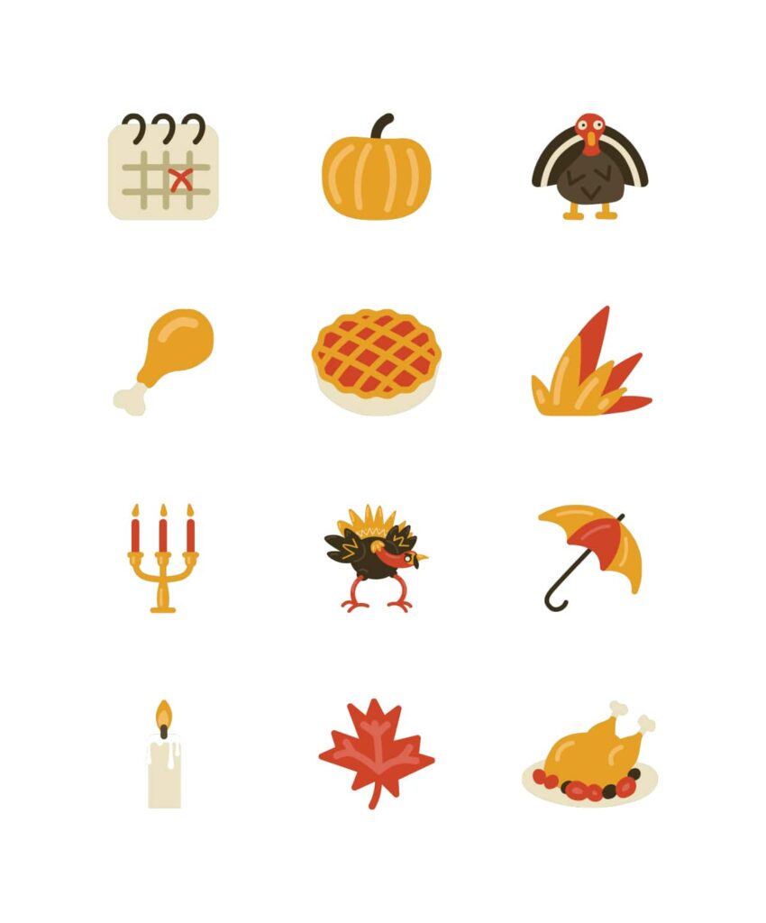 Thanksgiving turkey clipart