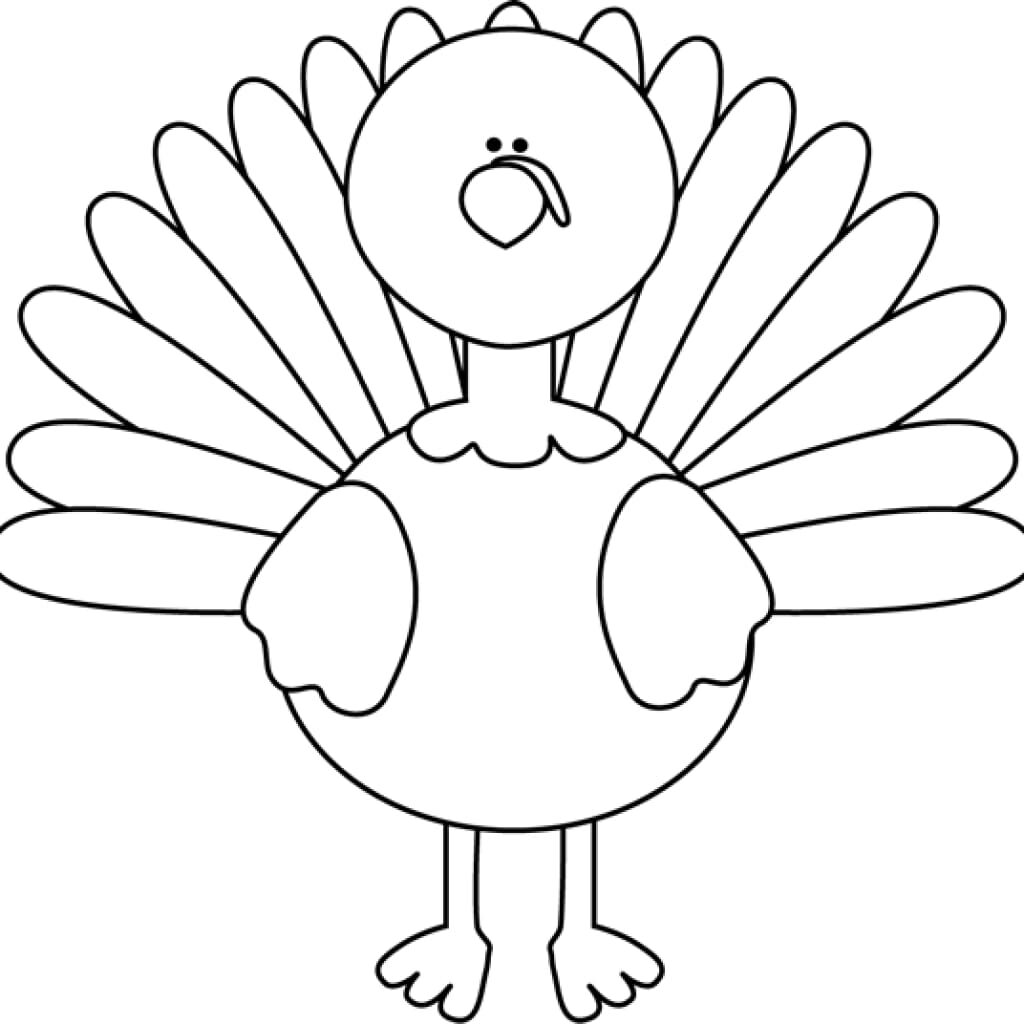 Thanksgiving turkey coloring pages