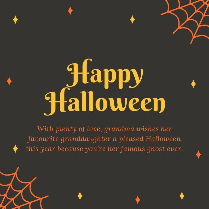 happy halloween message 
