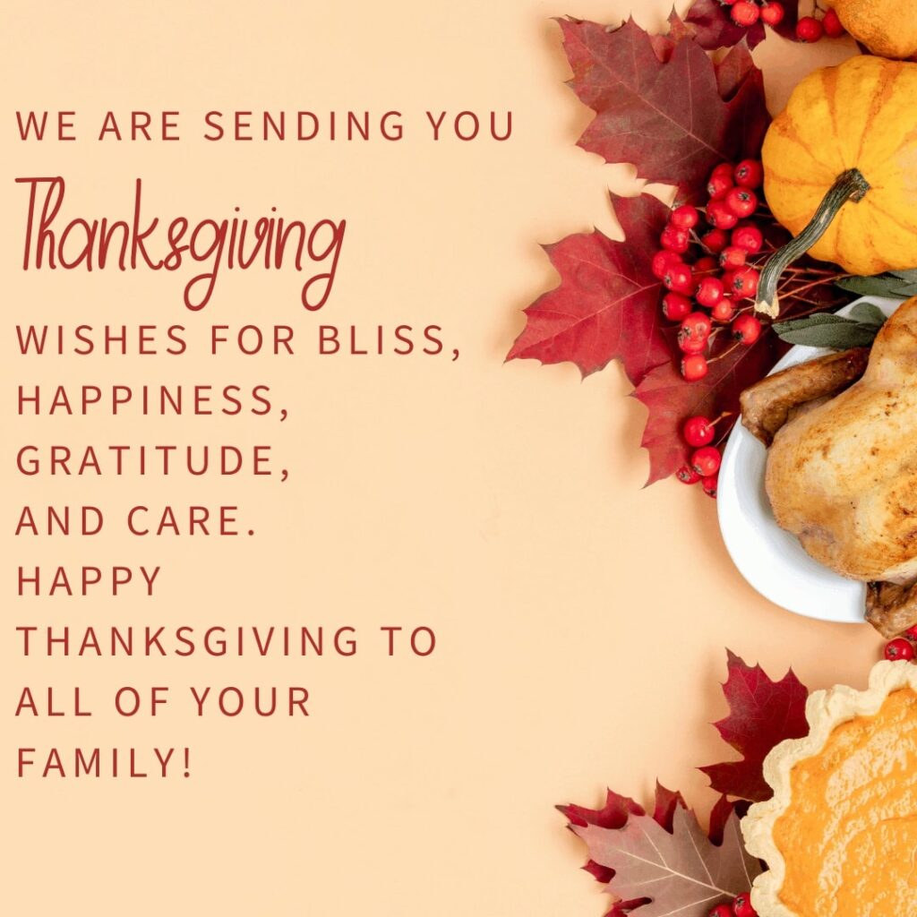 Happy Thanksgiving Wishes For Friends & Family ThePsp