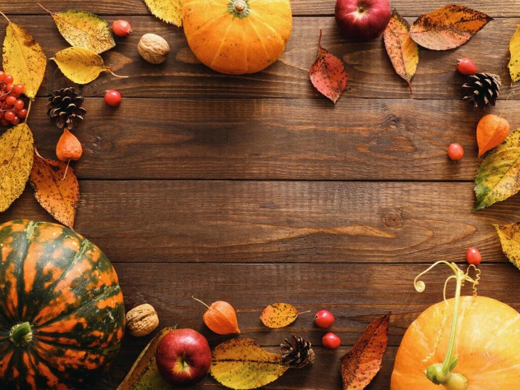 thanksgiving invitation background