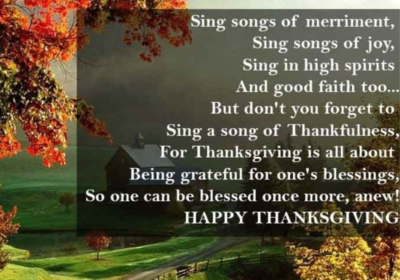 thanksgiving songs for kids