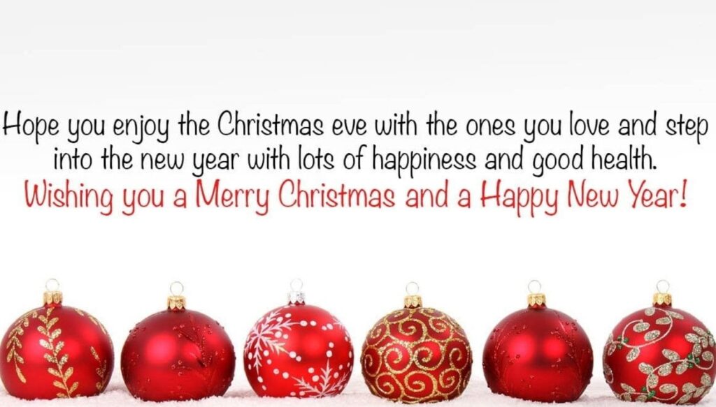 Merry Christmas card messages