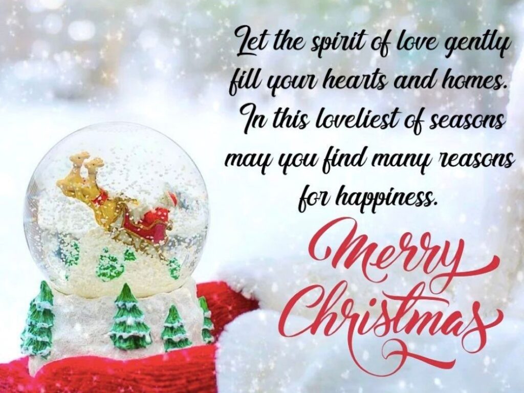 Merry Christmas messages to wife