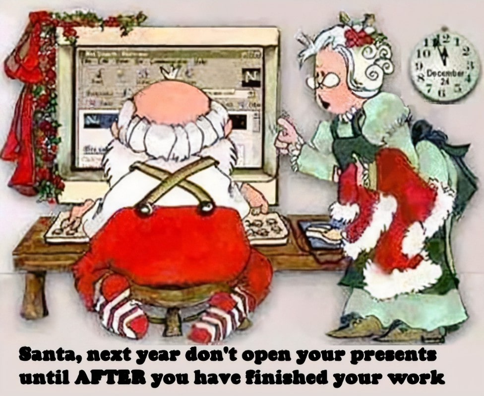 Cartoon Santa Claus Pictures