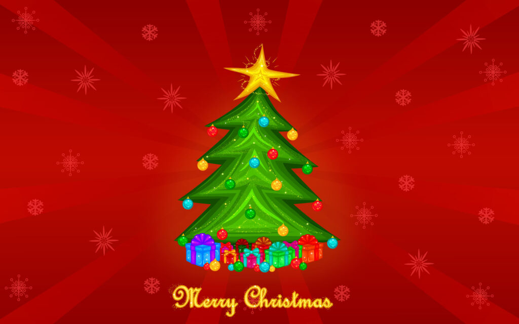 Merry Christmas Trees HD Images