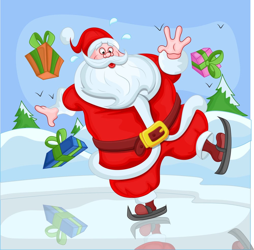 santa claus images cartoon