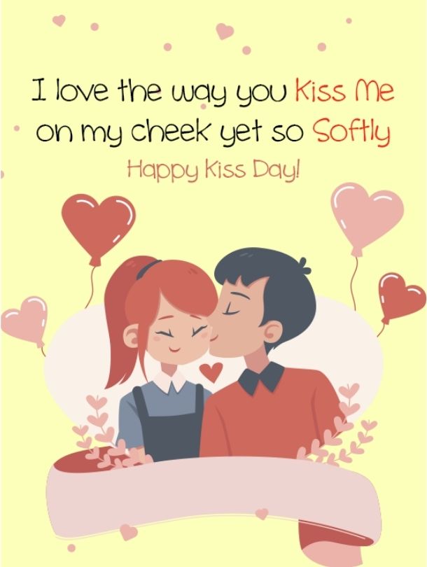 Happy Kiss Day Quote