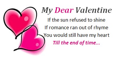 Simple valentine day Quote