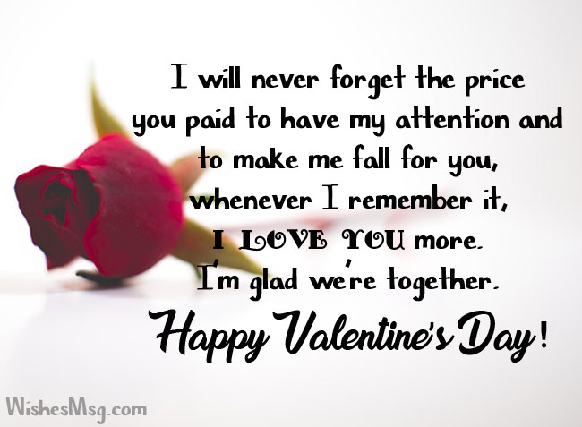 Wishes Message valentine Day