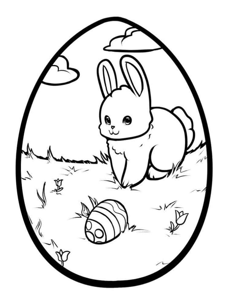 bunny coloring pages