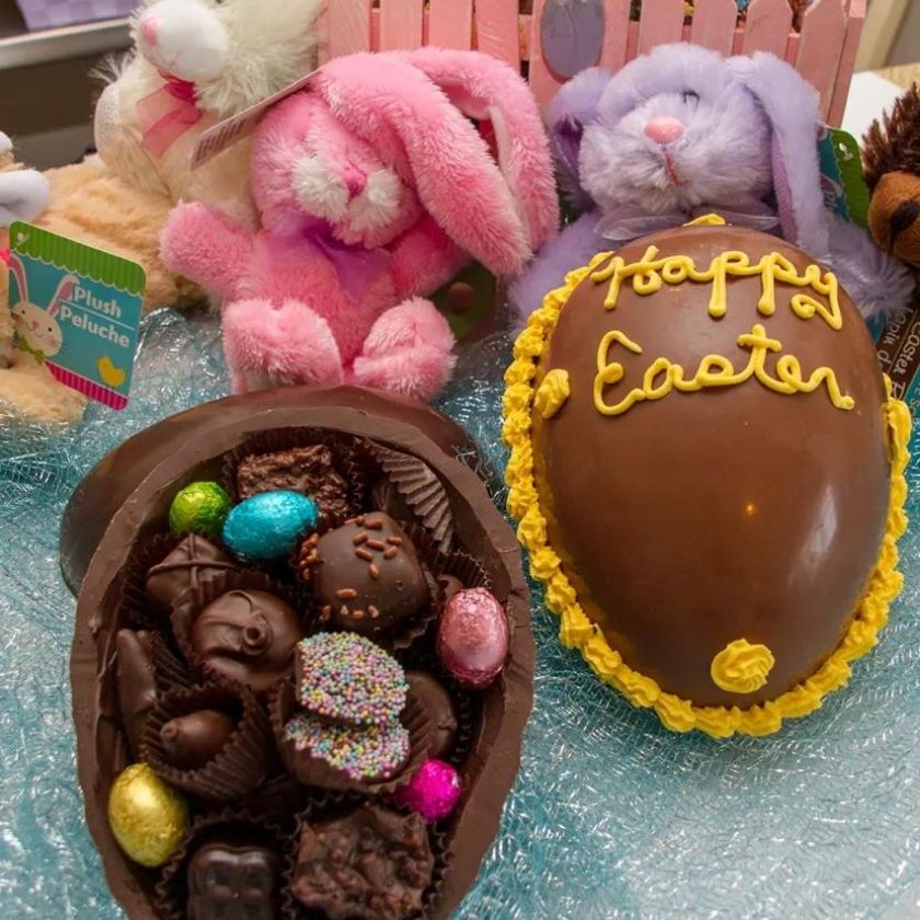 candy filled easter eggs