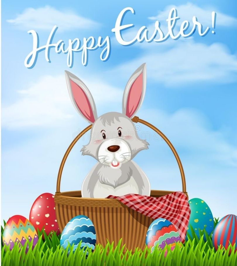 easter bunny cartoon images