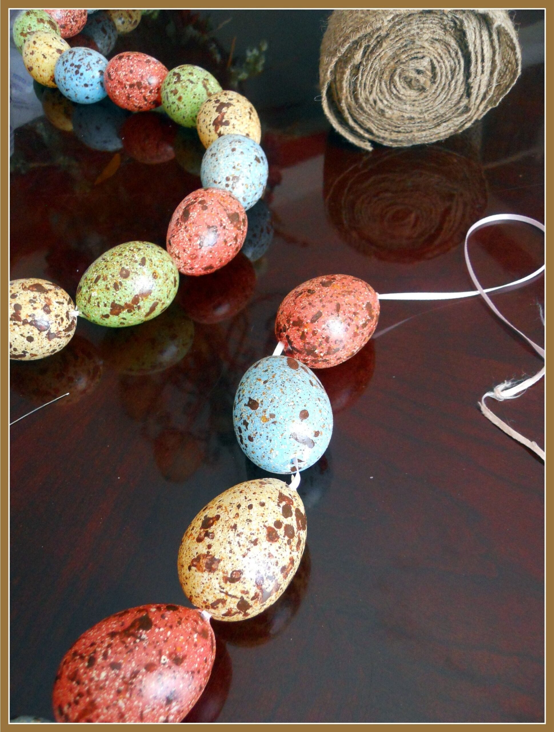 easter egg garland