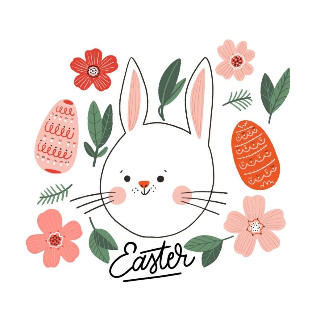 easter bunny clipart