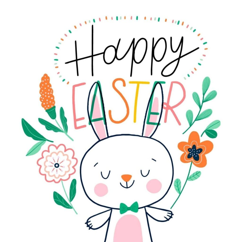 easter bunny svg free