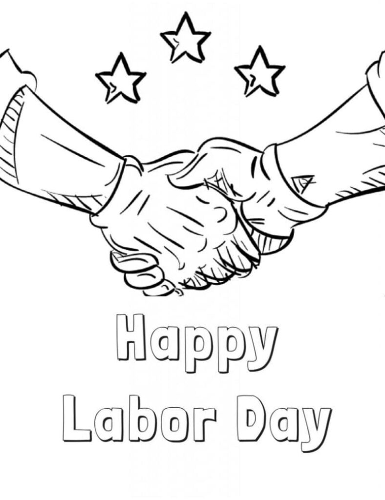 labor coloring sheets