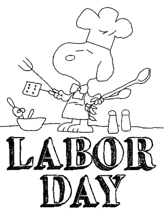 labor day coloring images