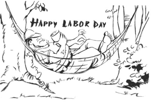 labor day coloring pages free printable 