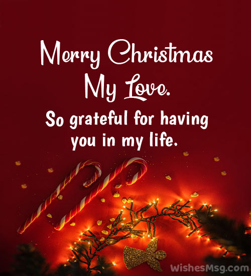 Merry Christmas Wishes for Love