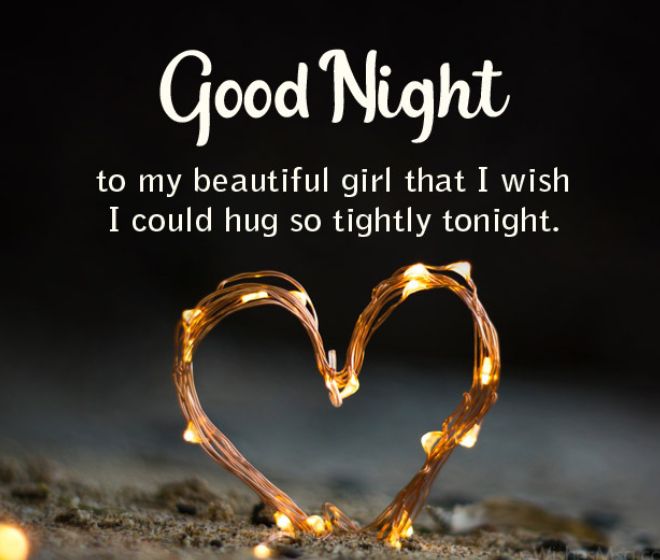 sweet and romantic good night message for wife