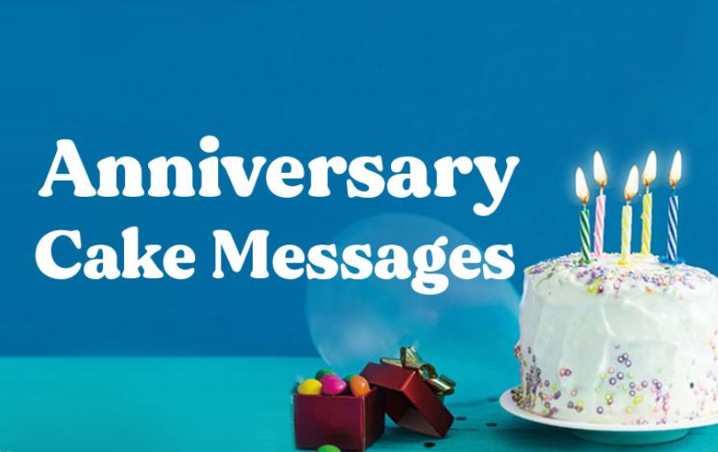 Anniversary Cake Messages