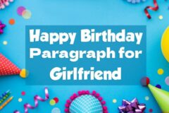 Long Birthday Paragraphs For Girlfriend