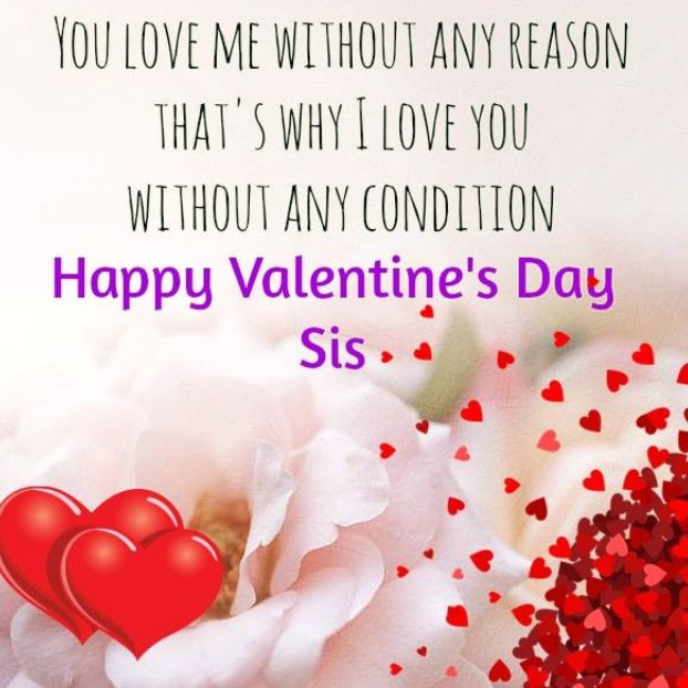 happy valentines day images for sister