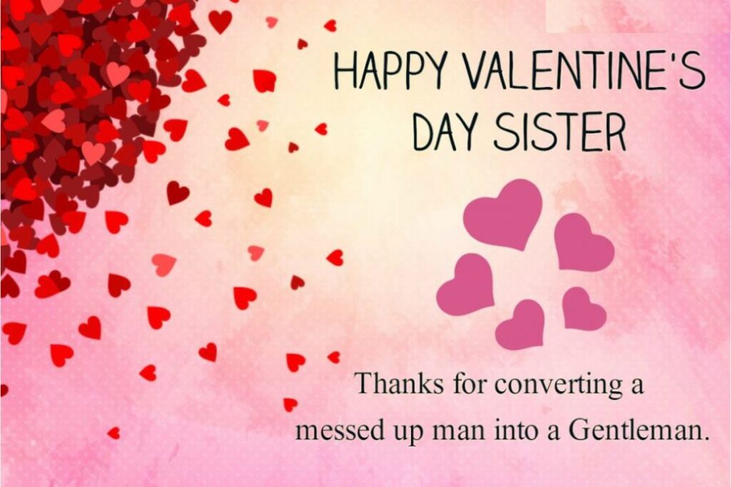 valentine's day wishes for elder sister