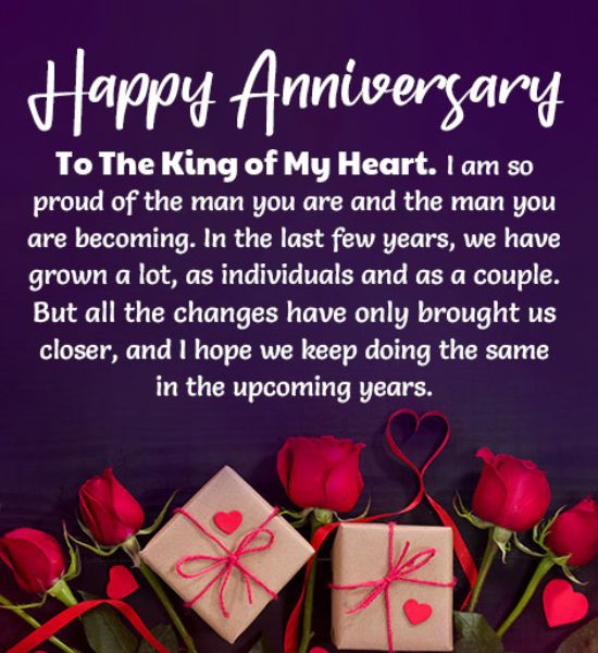 Heartfelt anniversary messages for husband