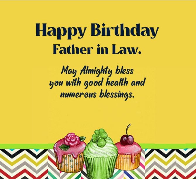 Birthday wishes for father-in-law